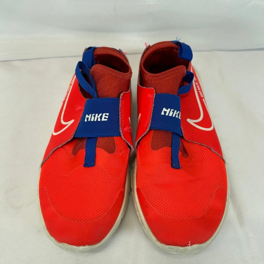 Nike Flex Runner 2 Kids 2.5Y University Red Blue Running Shoes DJ6040-601